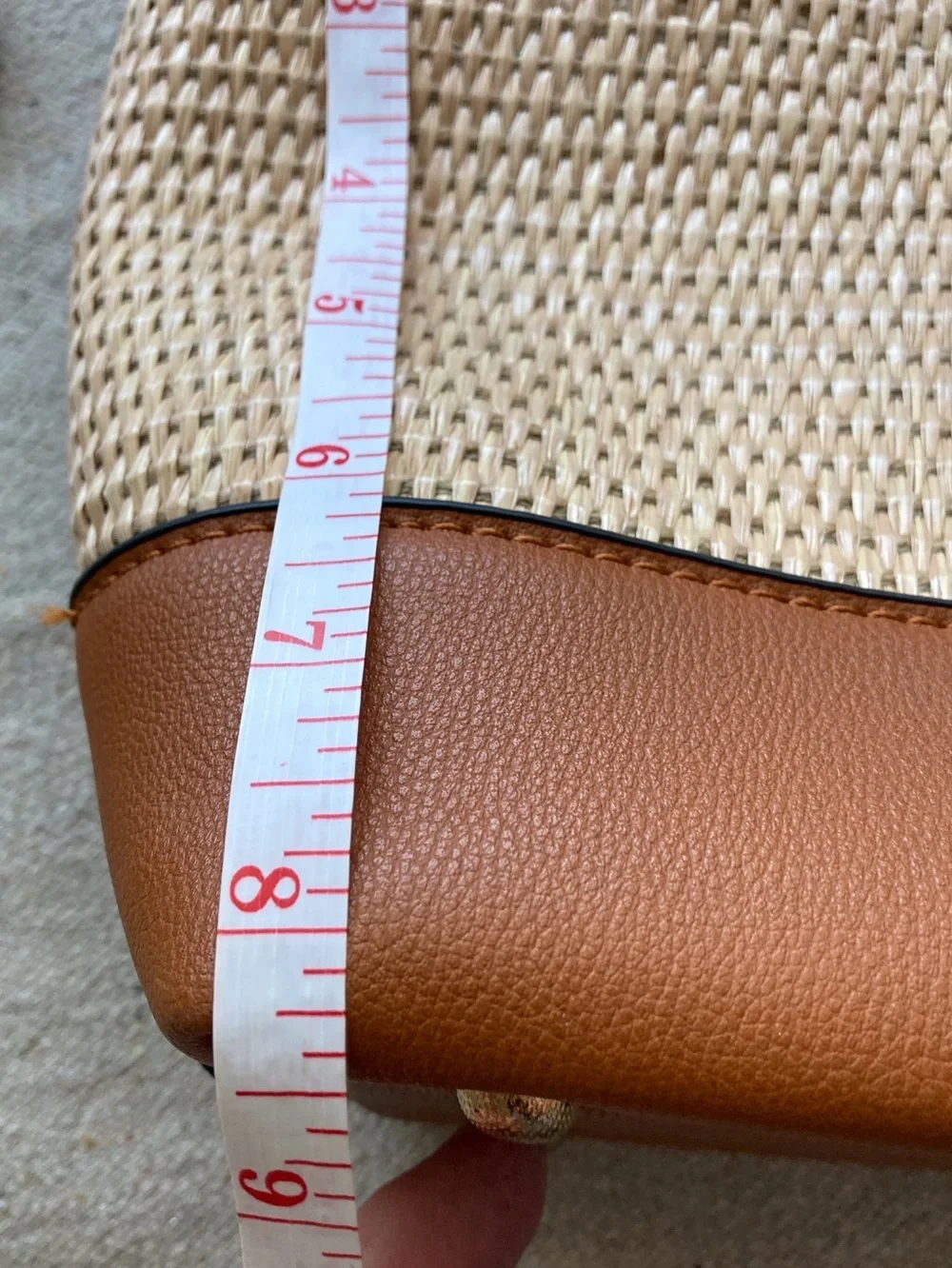 Izzy & Ali Summer Bag Vegan Leather Satchel Crossbody | Tan & Beige – BohoChic